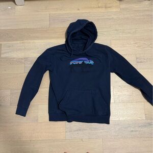 Patagonia Hoodie Men’s Large Navy Blue